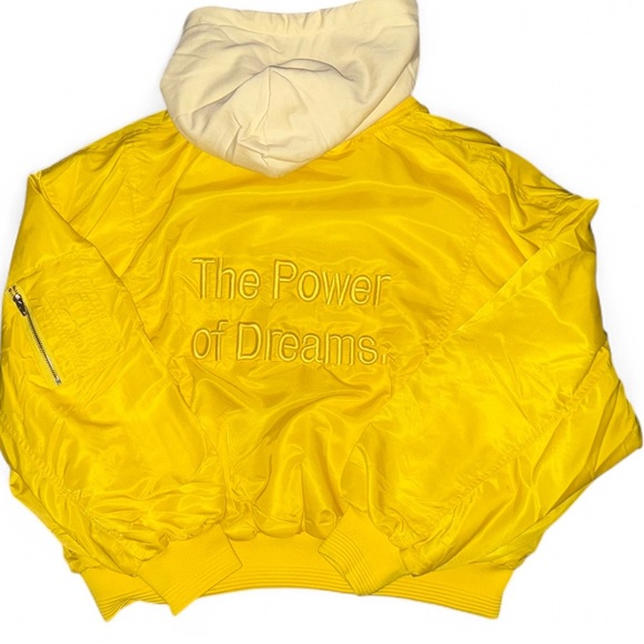 NWT Women’s Yellow Reversible Hooded Jacket - Picture 10 of 10